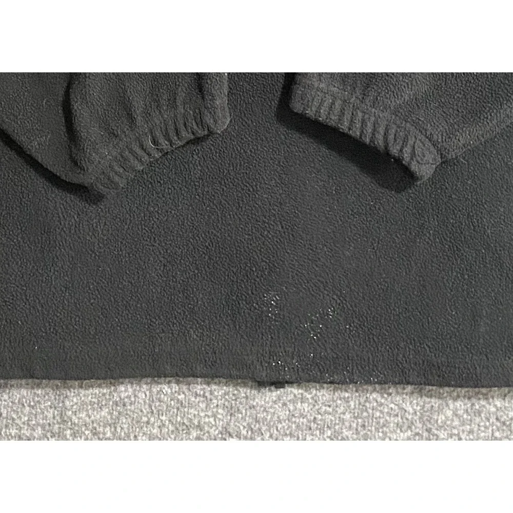 The North Face Mens Full Zip Fleece Jacket Black Size M 300 Weight Outdoor